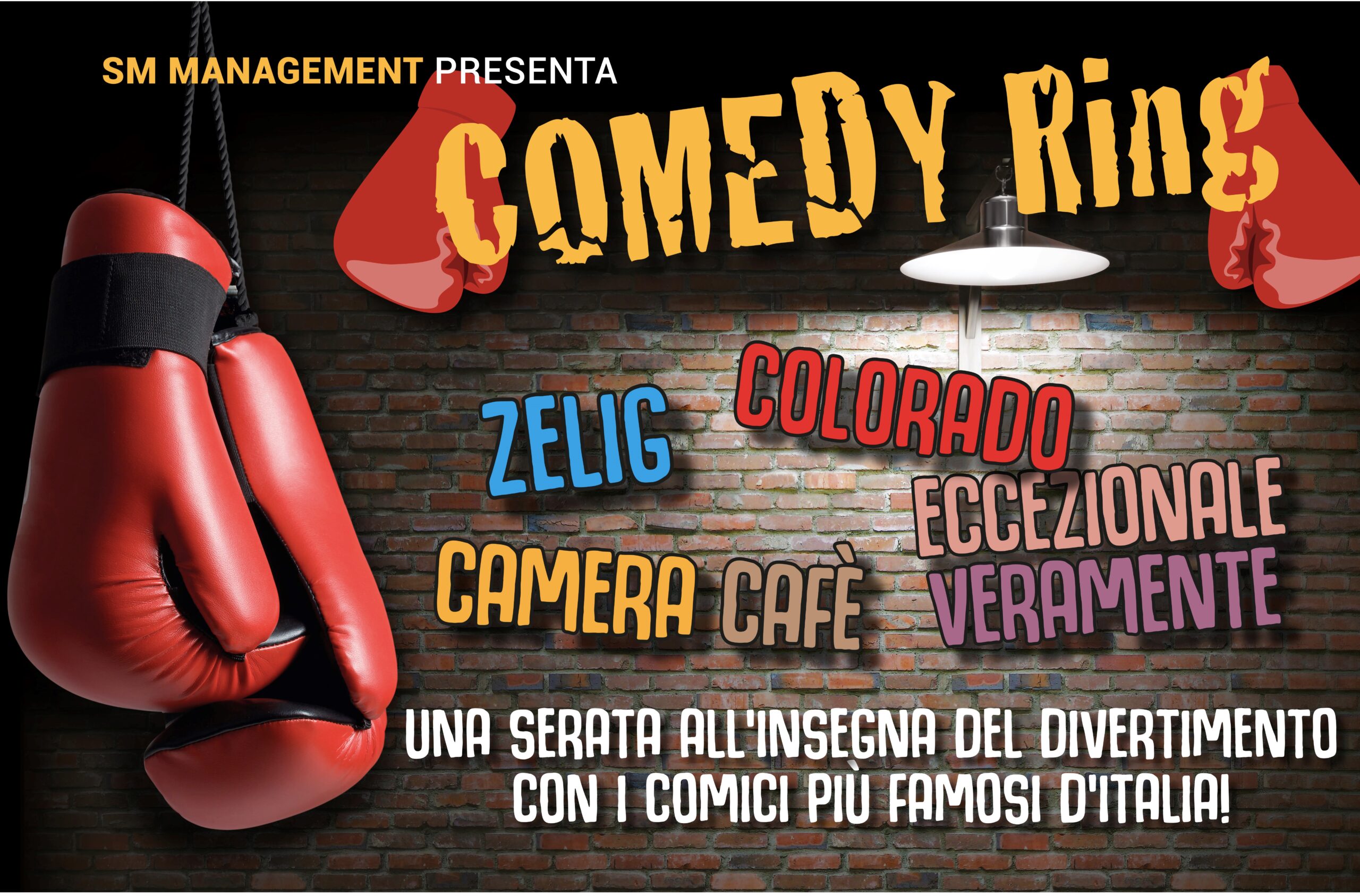 Comedy Ring                  venerdì 16 giugno